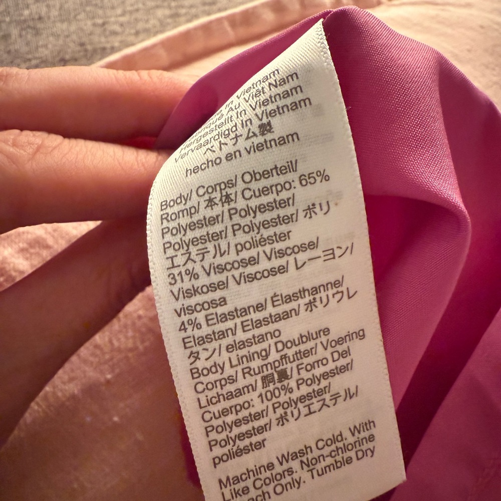J.Crew Pink Ruffleneck Suiting Dress - Picture 4 of 4